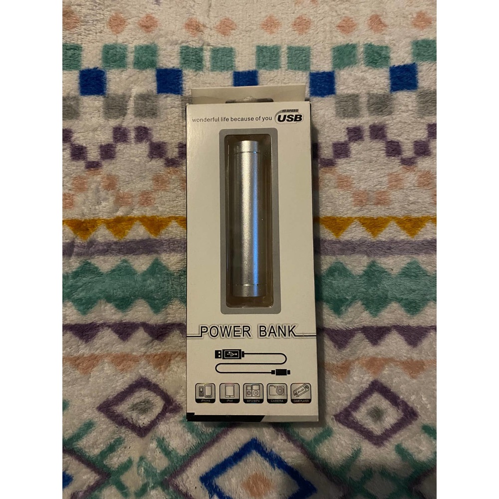 Power Bank External Power Tube NWT
